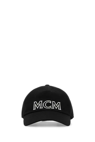 Shop Mcm Hats And Headbands In Black