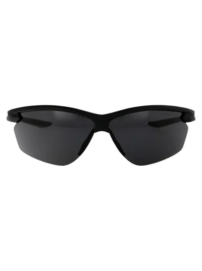 Shop Nike Sunglasses In 010 Black/ White/ Noir/ Blanc