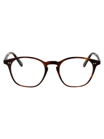 Oliver Peoples Womens Ov5454u Desmon Round-frame Acetate Optical Glasses Brown In 1007 Dark Mahogany