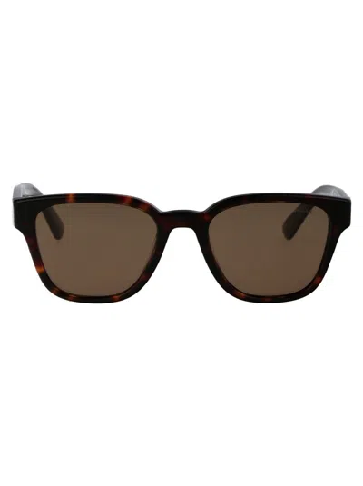 Prada Tortoiseshell-effect D-frame Sunglasses In 17n08t Havana
