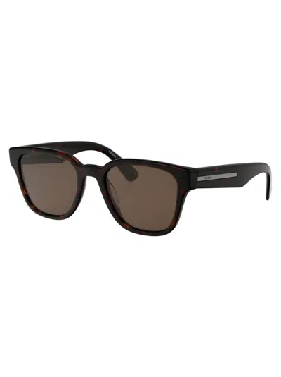 Prada Tortoiseshell-effect D-frame Sunglasses In 17n08t Havana