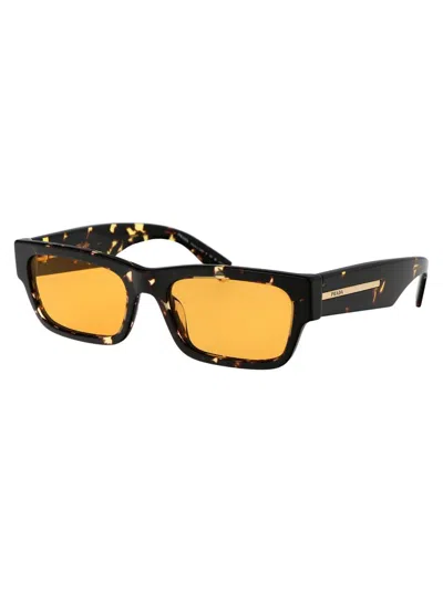 Prada 0pr A03s Sunglasses In Brown
