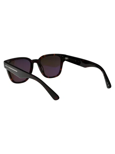 Prada Tortoiseshell-effect D-frame Sunglasses In 17n08t Havana
