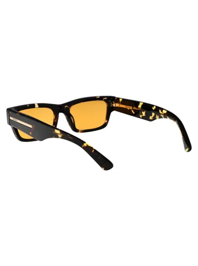 Shop Prada Sunglasses In 16o20c Havana Black/yellow