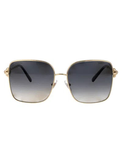 Shop Tiffany & Co Sunglasses In 6198t3 Pale Gold