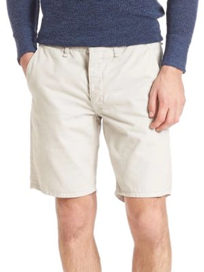 Rag & Bone Standard Issue Shorts In Pale Grey