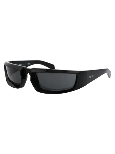 Shop Prada Sunglasses In 1ab5s0 Black