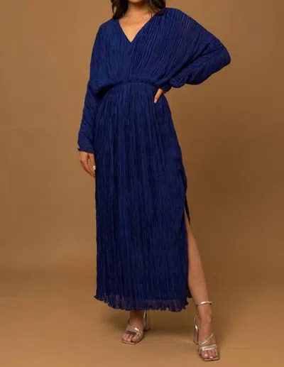 Shop Gilli Dayton Dress In Cobalt In Blue