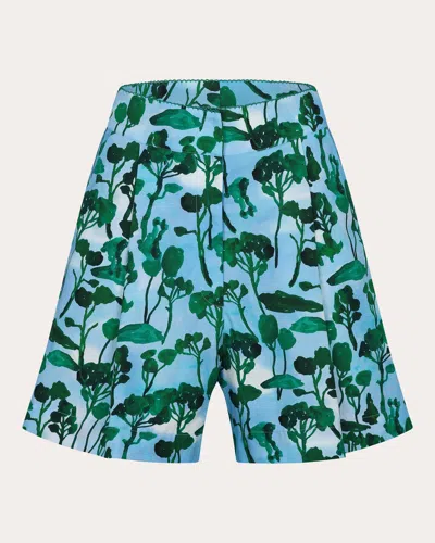 De Loreta Rancho Shorts Cosecha L In Cosecha Print/white