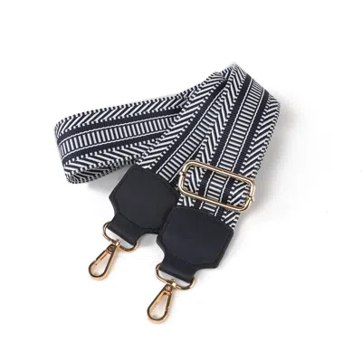 Mkf Collection By Mia K Naya Women's Webbing Crossbody Strap By Mia K In Blue