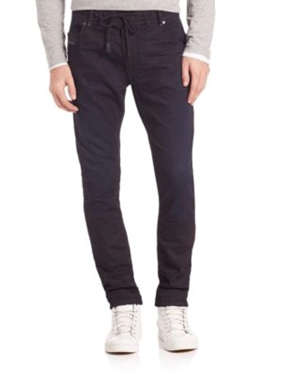 Diesel Krooley Slim-straight Joggjeans In Denim