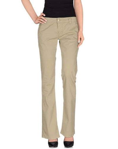 Dondup Casual Pants In Military Green