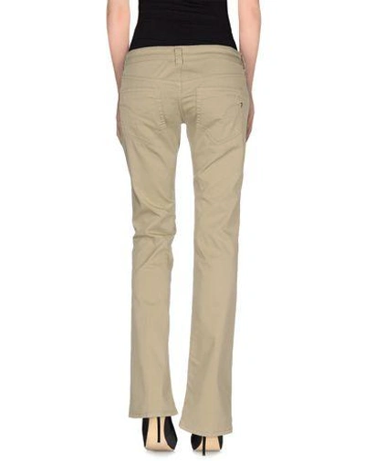 Shop Dondup Casual Pants In Military Green