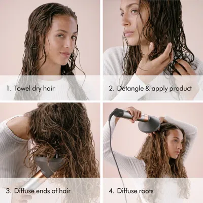 Shop Dyson Airwrap Multi-styler Complete Long Diffuse For Curly And Coily Hair In Default Title