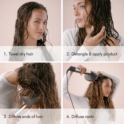 Dyson Airwrap Multi-styler Complete Long Diffuse For Curly And Coily Hair In Default Title