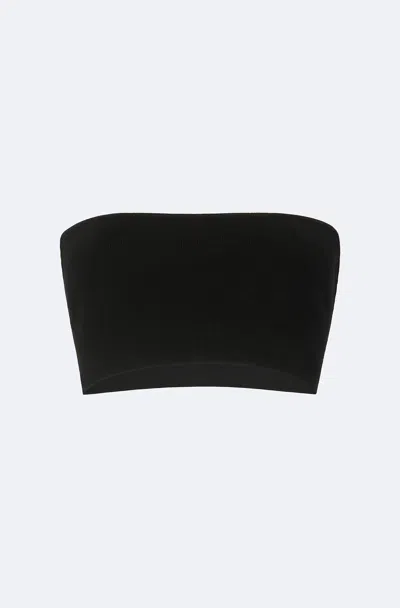 Lapointe Matte Viscose Bandeau In Black