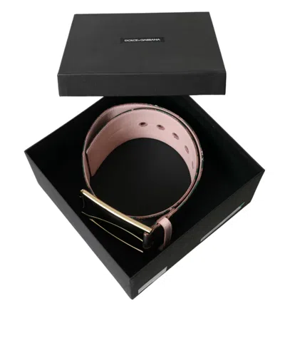 Shop Dolce & Gabbana Multicolor High-waist Statement Women's Belt