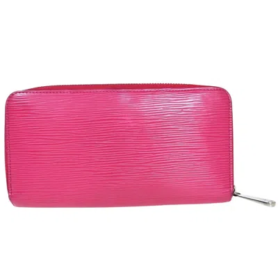 LOUIS VUITTON Pre-owned Portefeuille Zippy Pink Leather Wallet  ()