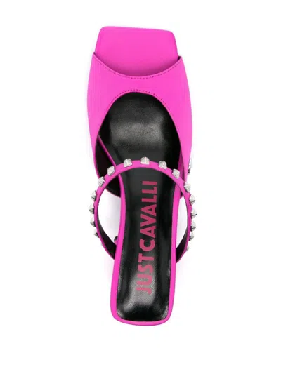 Shop Just Cavalli Sandals In Pink