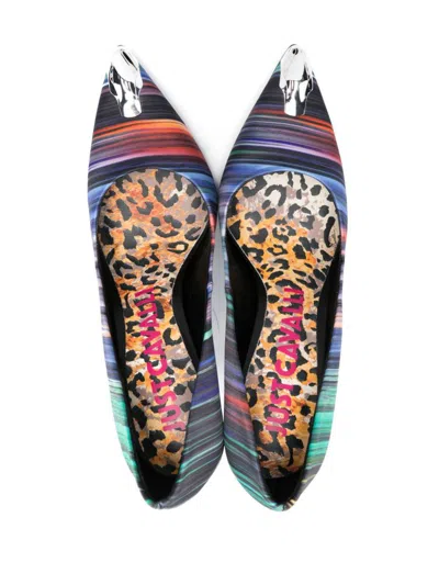 Shop Just Cavalli With Heel In Multicolour