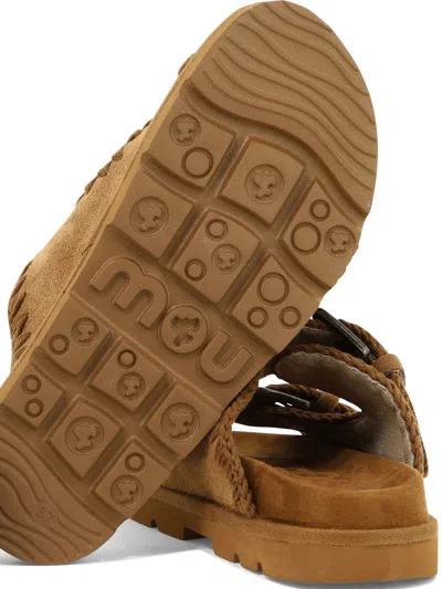 Shop Mou Double Buckle Sandals