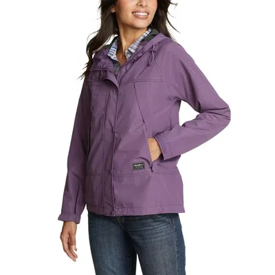 Shop Eddie Bauer Women's Rainfoil Valley Jacket In Purple