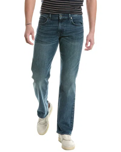 Shop 7 For All Mankind Austyn Sundance Relaxed Straight Jean In Blue