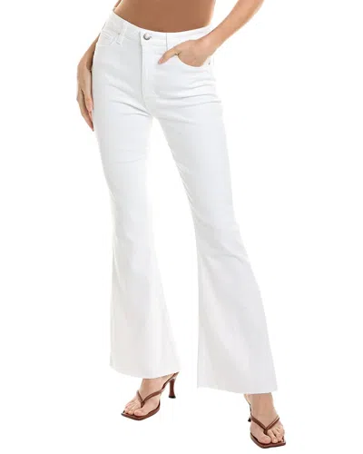 Shop Hudson Jeans Holly Spring White High-rise Flare Bootcut Jean