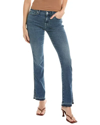Shop 7 For All Mankind Kimmie Cleo Straight Jean In Blue