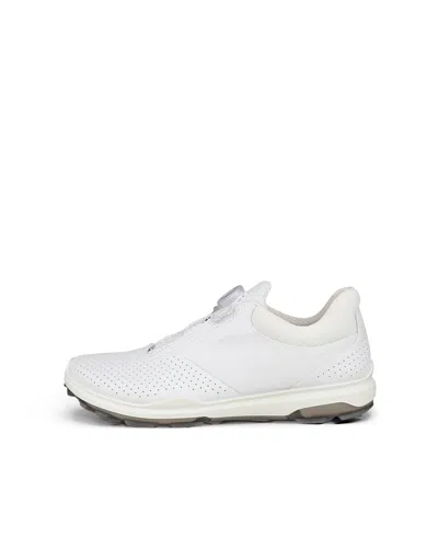 Shop Ecco Men's Golf Biom Hybrid 3 Boa Shoe In White