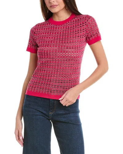Shop M Missoni Knit Top In Pink