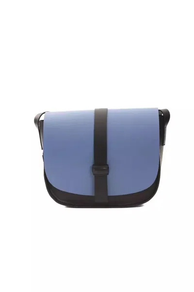 Shop Pompei Donatella Chic Leather Crossbody Women's Bag In Blue