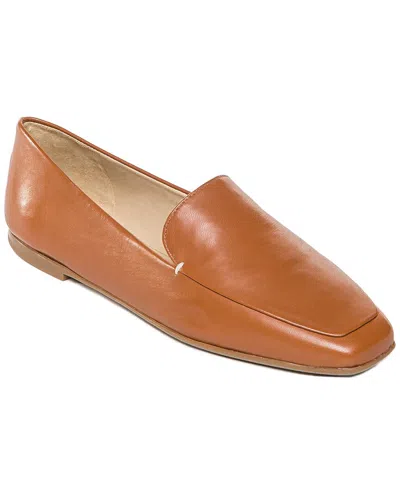 Shop Bernardo Genesis Leather Loafer In Brown