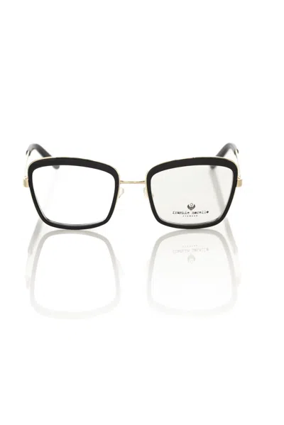 Frankie Morello Sophisticated Square & Women's Eyeglasses In Black