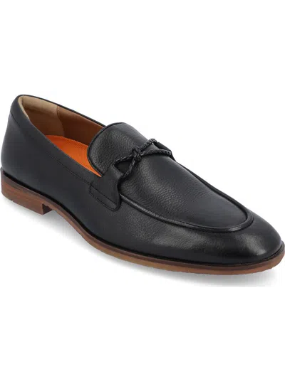 Shop Thomas & Vine Finegan Mens Suede Slip-on Loafers In Black