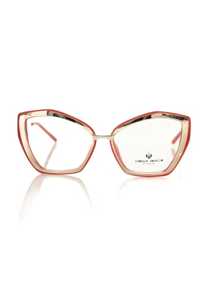 Shop Frankie Morello Chic Butterfly And Women's Eyeglasses In Red