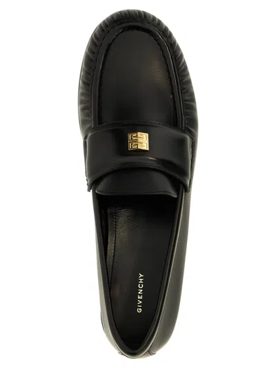 Shop Givenchy 4g Loafers Black