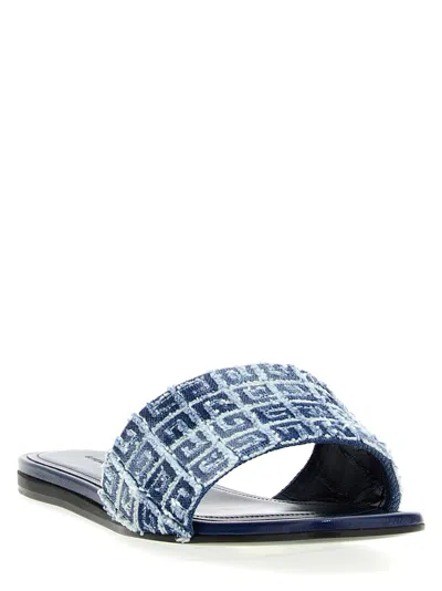 Shop Givenchy 4g Sandals Blue