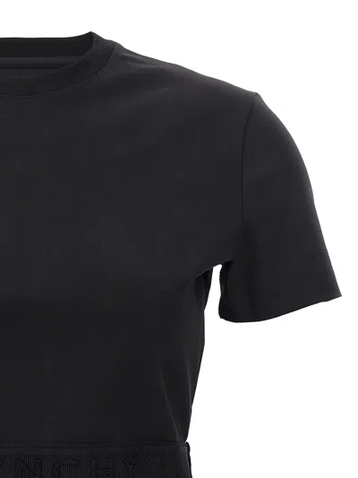 Shop Givenchy Cropped T-shirt Black