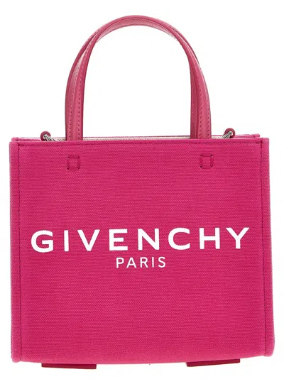 Shop Givenchy G Tote Mini Handbag Hand Bags Fuchsia