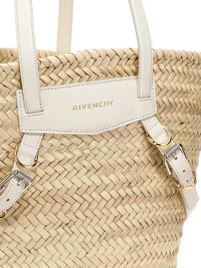 Shop Givenchy Plage Medium Capsule Voyou Shopper Tote Bag Beige