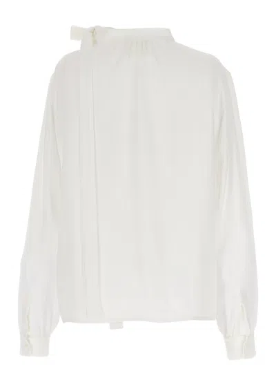Shop Givenchy Jacquard Logo Shirt Shirt, Blouse White