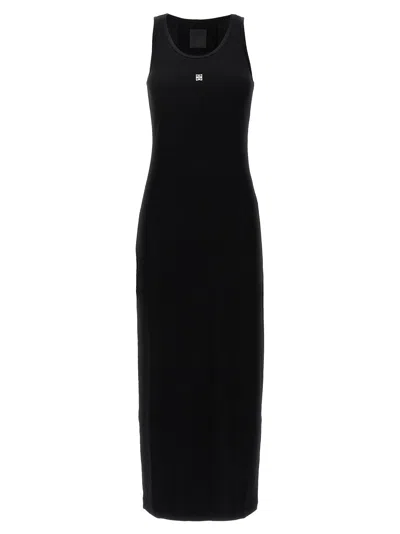Shop Givenchy Logo Dress Dresses Black