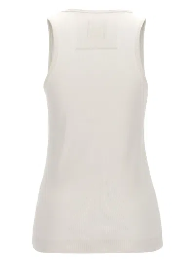 Shop Givenchy Logo Plaque Top Tops White