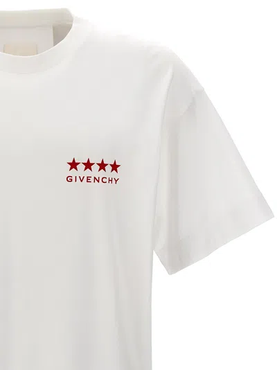 Shop Givenchy Logo Print T-shirt White