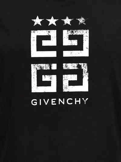 Shop Givenchy Logo Print T-shirt White/black
