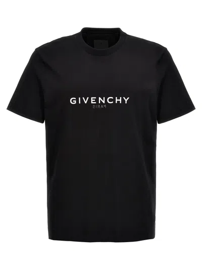 Shop Givenchy Logo T-shirt Black