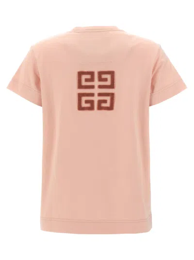 Shop Givenchy Logo T-shirt Pink