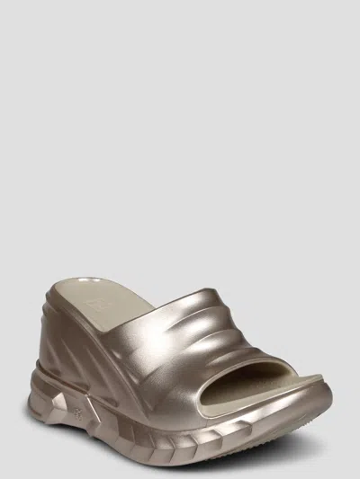 Shop Givenchy Marshmallow Wedge Sandals