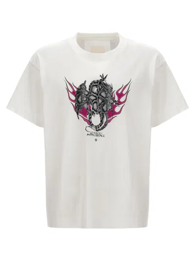 Shop Givenchy Printed T-shirt White